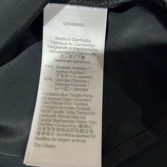 Madewell NT224 black long-Sleeve Button-Front Top size xs NWT - Picture 11 of 12